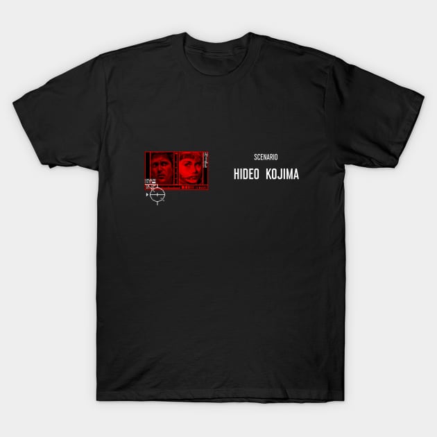 Scenario: Hideo Kojima T-Shirt by ThatShelf.com
